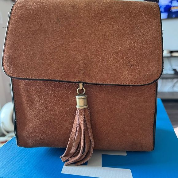 Altar'd State Handbags - Altard state backpack purse brown suede